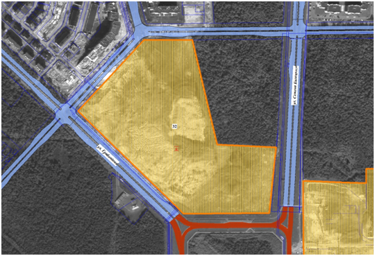 Investment site No.32 in the field of housing construction development
